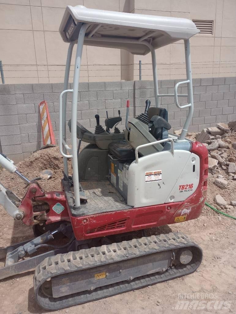 Takeuchi TB216RA Príslušenstvo a náhradné diely k ​​vrtným zariadením