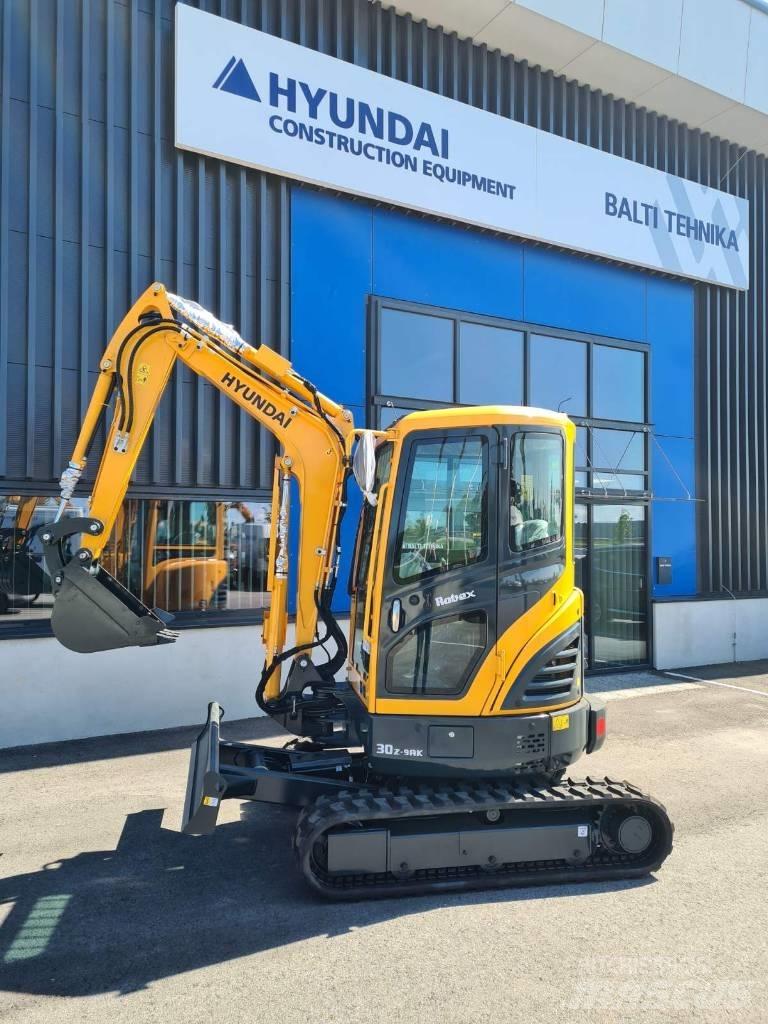 Hyundai R30Z-9AK Mini rýpadlá < 7t