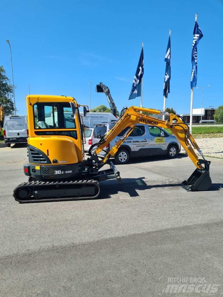 Hyundai R30Z-9AK Mini rýpadlá < 7t