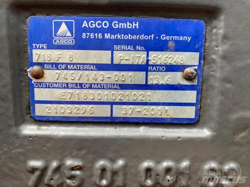 Fendt 820 FRONT AXLE Prevodovka