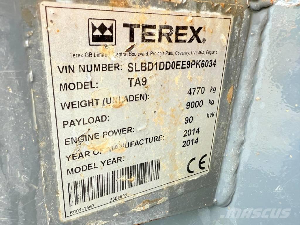 Terex TA9 Stavebné sklápače