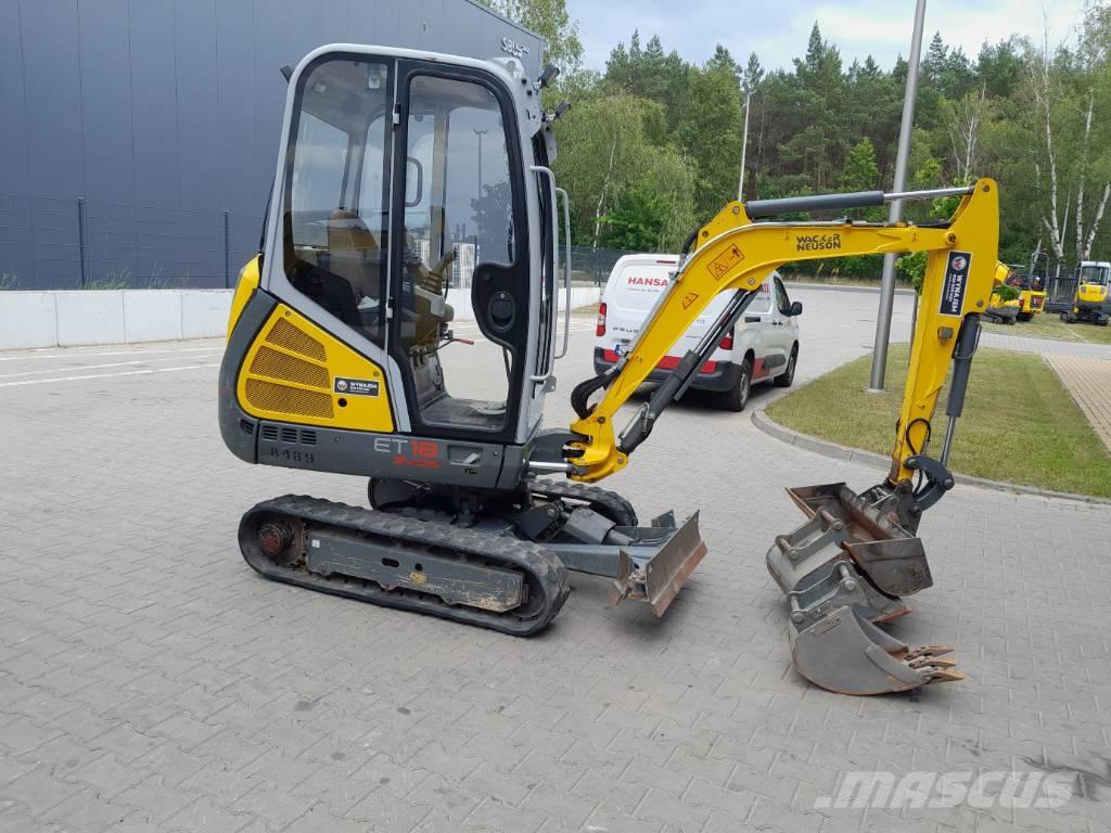 Wacker Neuson ET18 Pásové rýpadlá