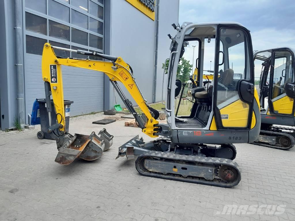 Wacker Neuson ET18 Pásové rýpadlá