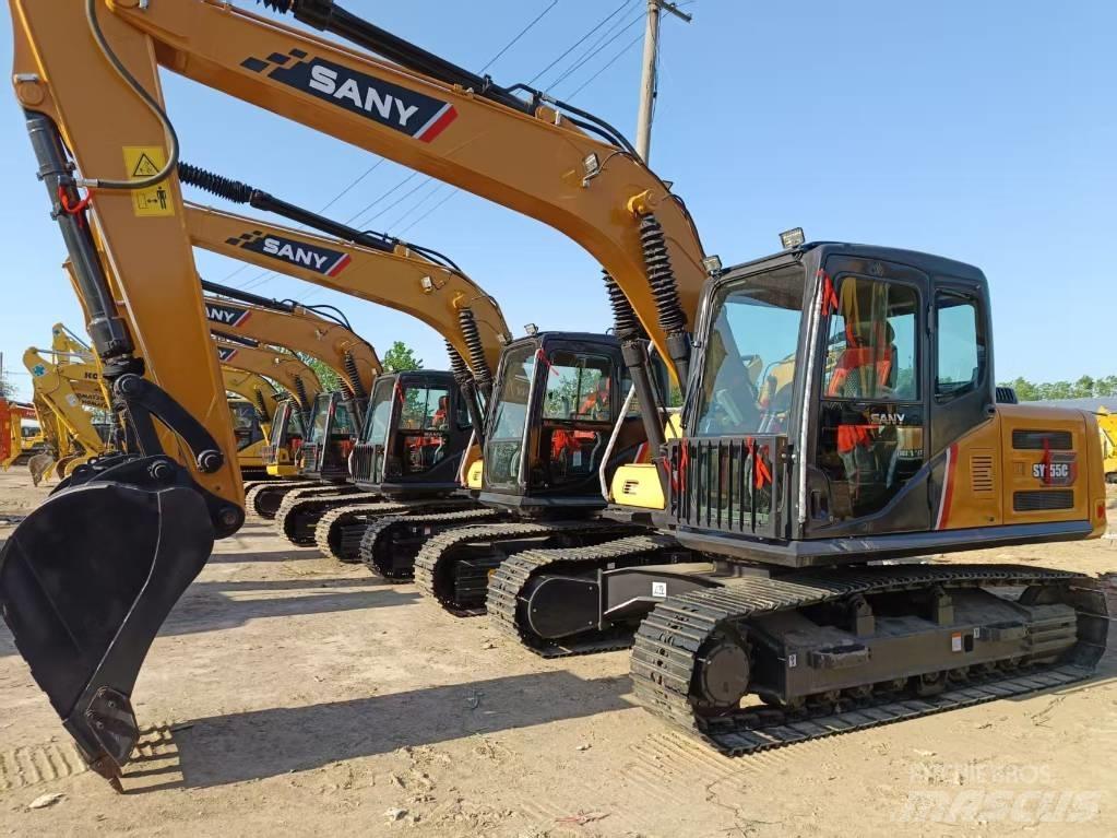 Sany SY155C Pásové rýpadlá