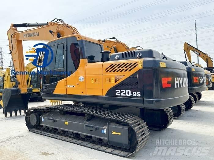 Hyundai R220-9S Pásové rýpadlá