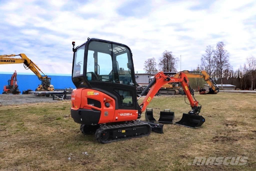Kubota KX016-4 Mini rýpadlá < 7t