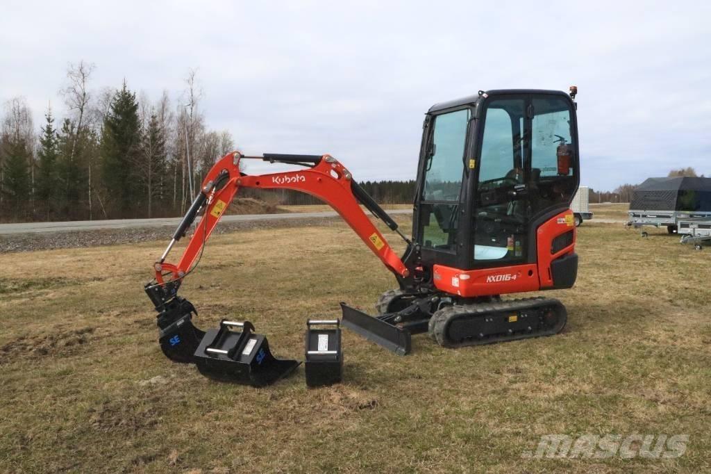 Kubota KX016-4 Mini rýpadlá < 7t