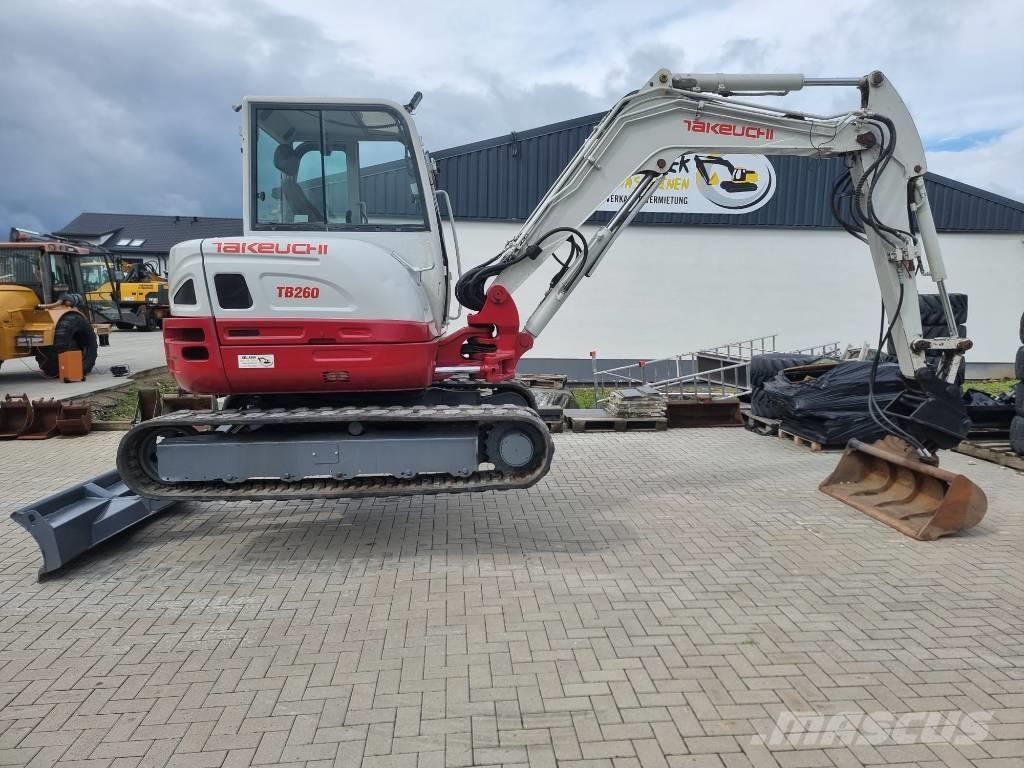 Takeuchi TB 260 Mini rýpadlá < 7t
