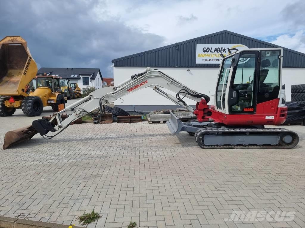 Takeuchi TB 260 Mini rýpadlá < 7t