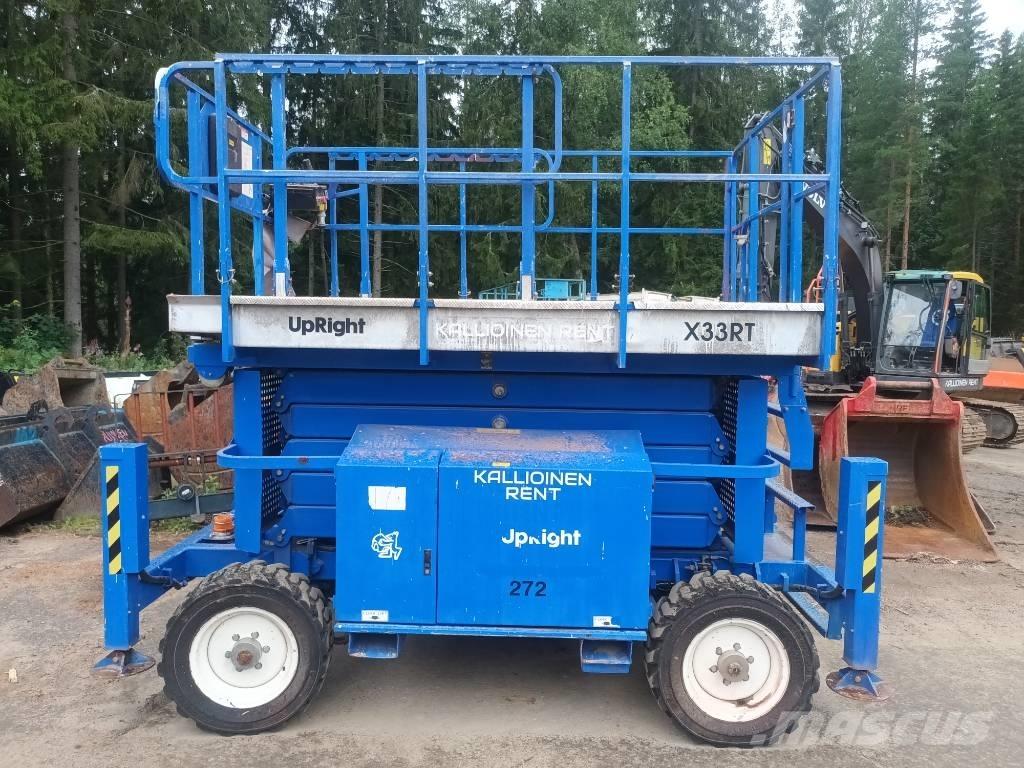 UpRight X33RT Nožnicové zdvíhacie plošiny