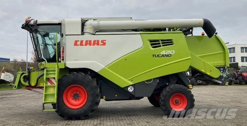 CLAAS TUCANO 420 Kombinované zberacie stroje