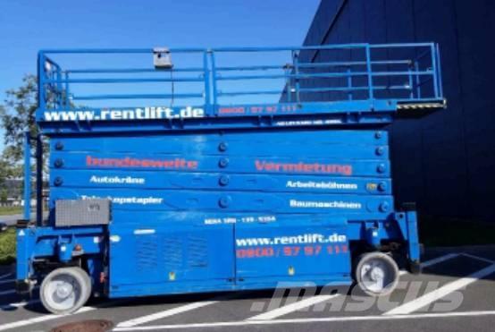 HAB S 320-12 E4WDS Nožnicové zdvíhacie plošiny