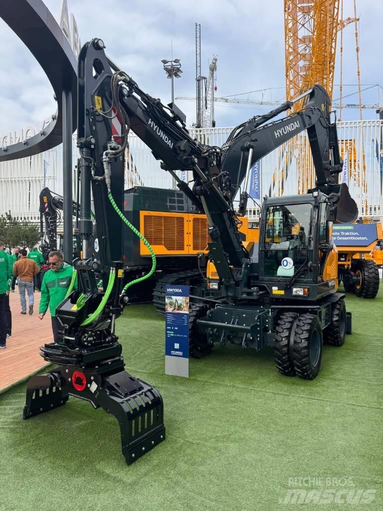 Hyundai HW 100 A Kolesové rýpadlá