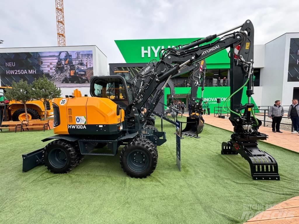 Hyundai HW 100 A Kolesové rýpadlá