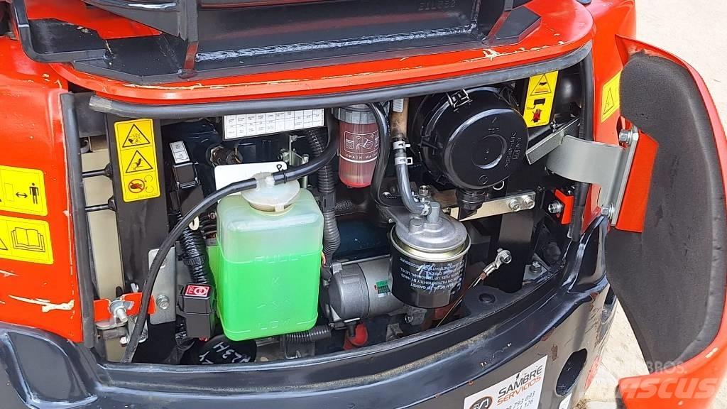 Kubota U 17-3a Mini rýpadlá < 7t