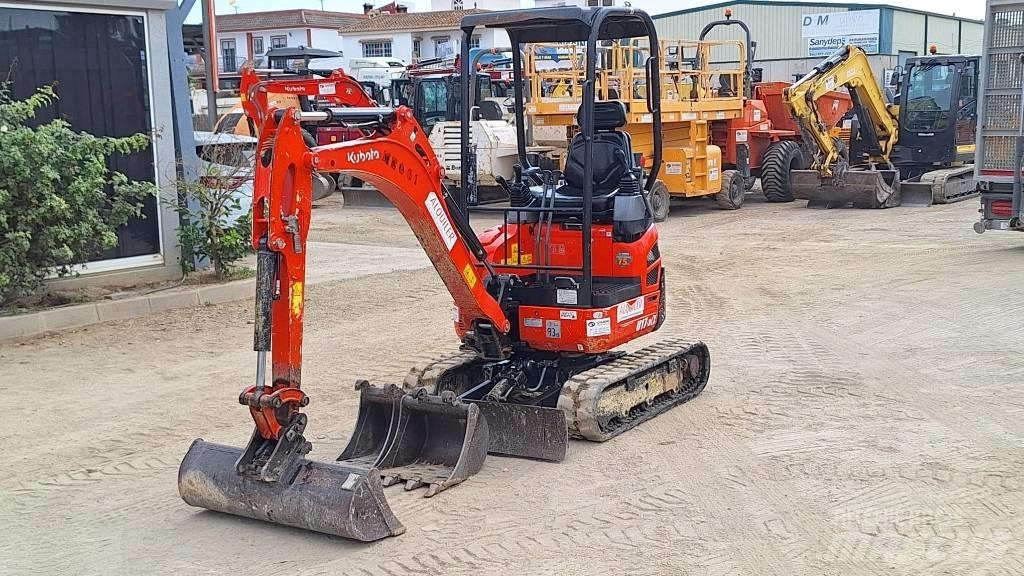 Kubota U 17-3a Mini rýpadlá < 7t