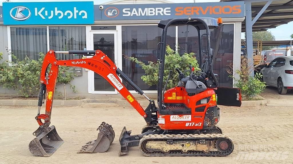 Kubota U 17-3a Mini rýpadlá < 7t