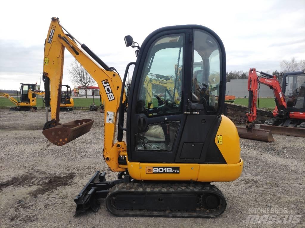JCB 8018 CTS Mini rýpadlá < 7t