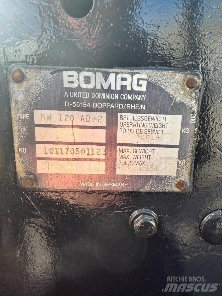 Bomag BW 120 AD-2 Tandemové valce