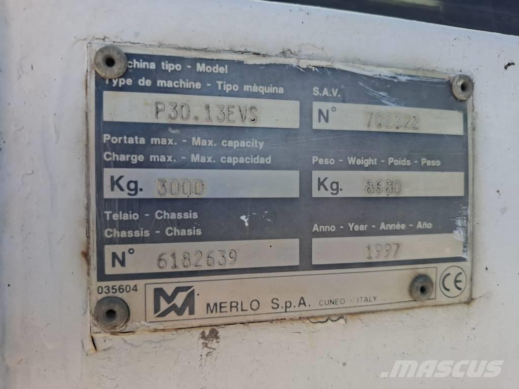 Merlo P 30.13 EVS Výložníky a lyžice