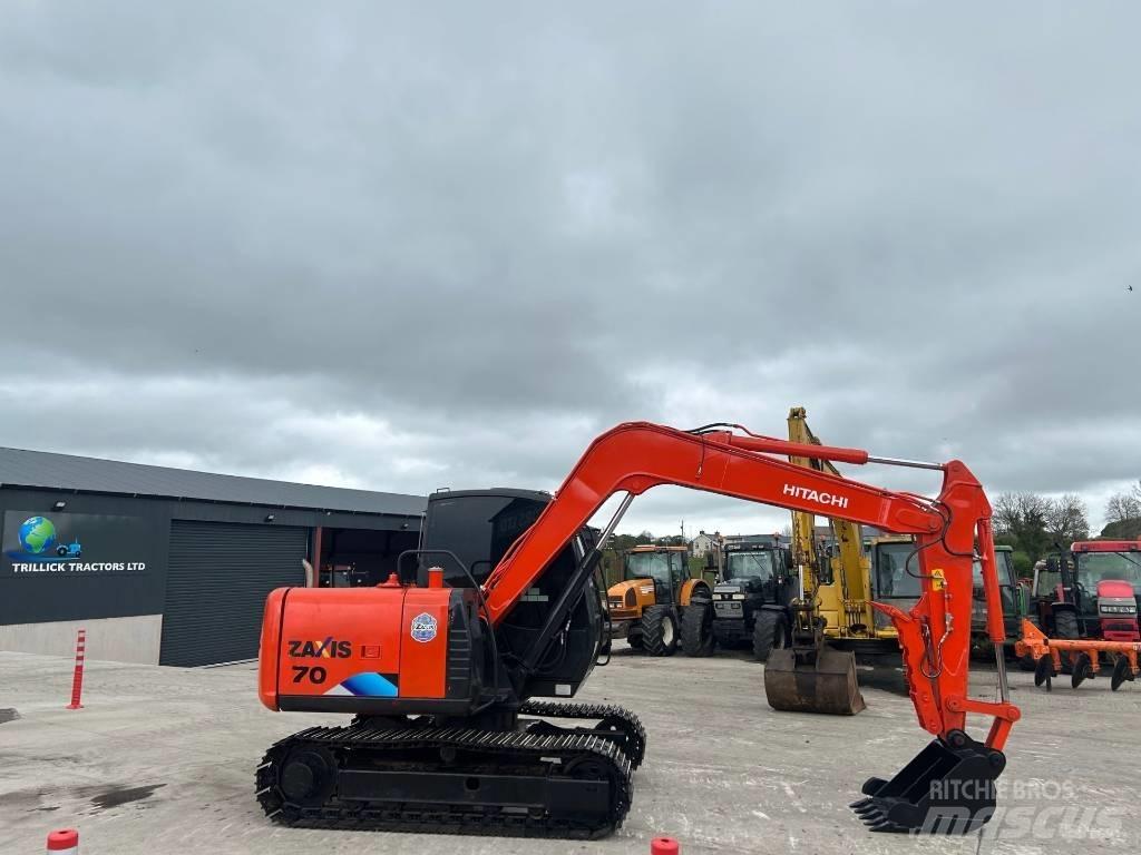 Hitachi Zaxis 70 Midi rýpadlá 7 t - 12 t