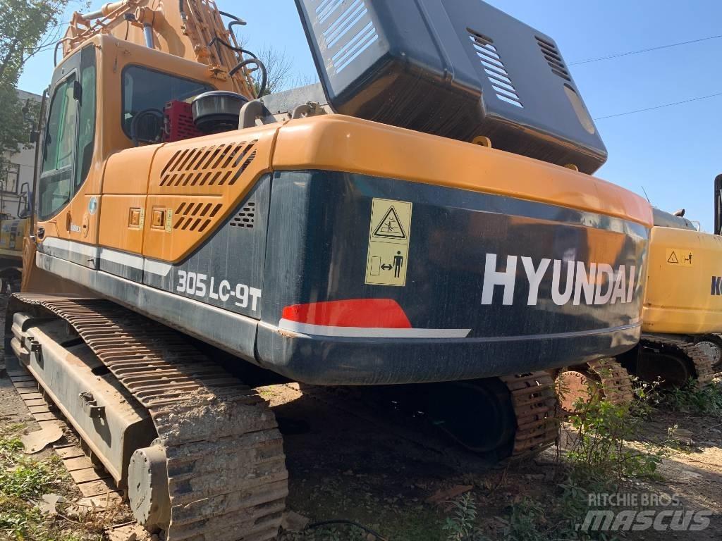 Hyundai 305LC-9T Pásové rýpadlá