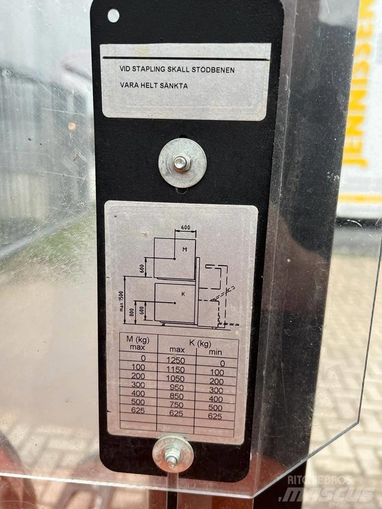 BT SPE 125 Ručne vedené vysokozdvižné vozíky