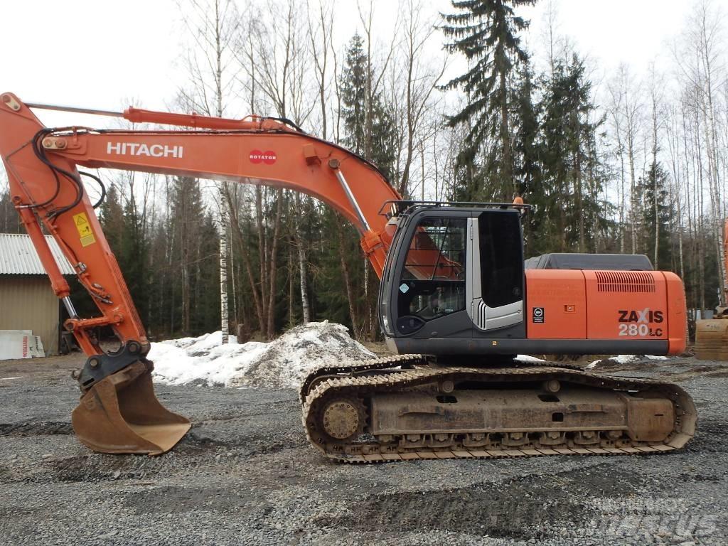 Hitachi ZX 280 LC-3 Pásové rýpadlá