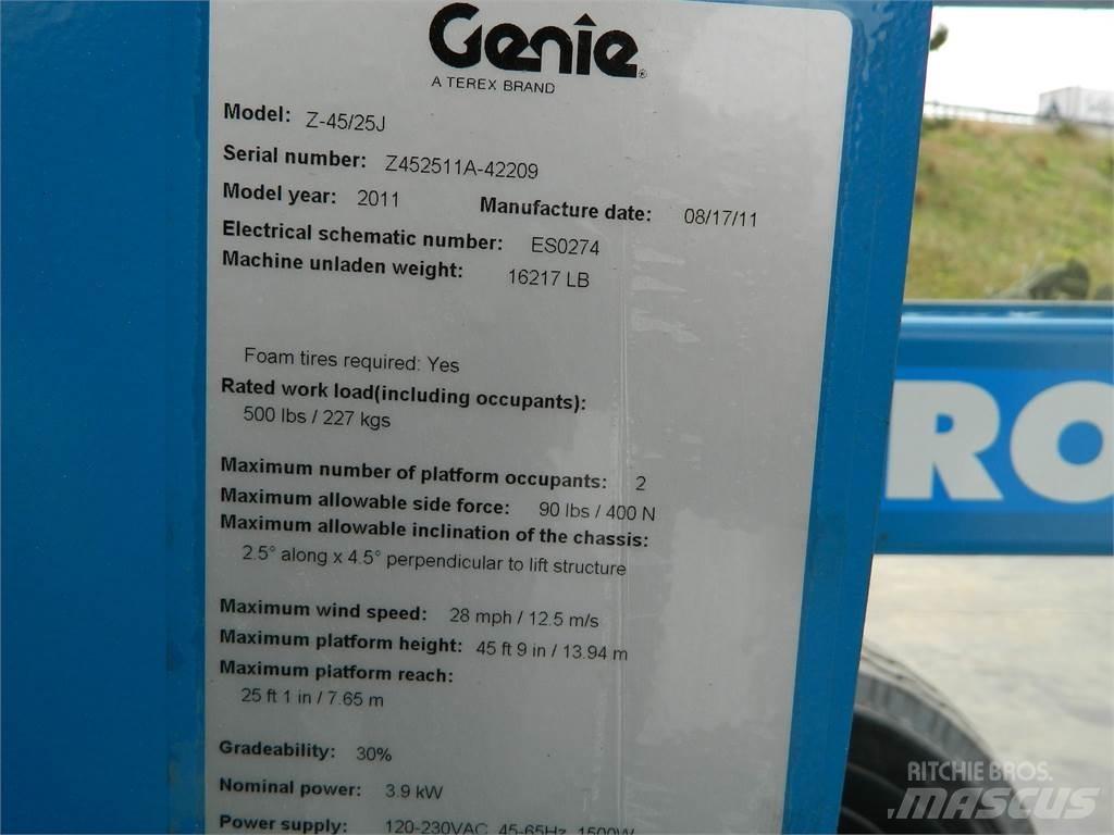 Genie Z45 25JDC Kĺbové plošiny