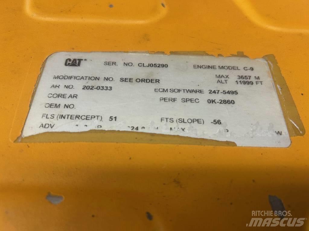 CAT C 9 Náhradné diely na vŕtacie stroje a stroje na recykláciu a spracovanie odpadu