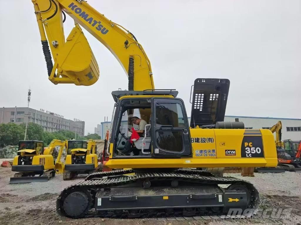 Komatsu 350-8 Pásové rýpadlá