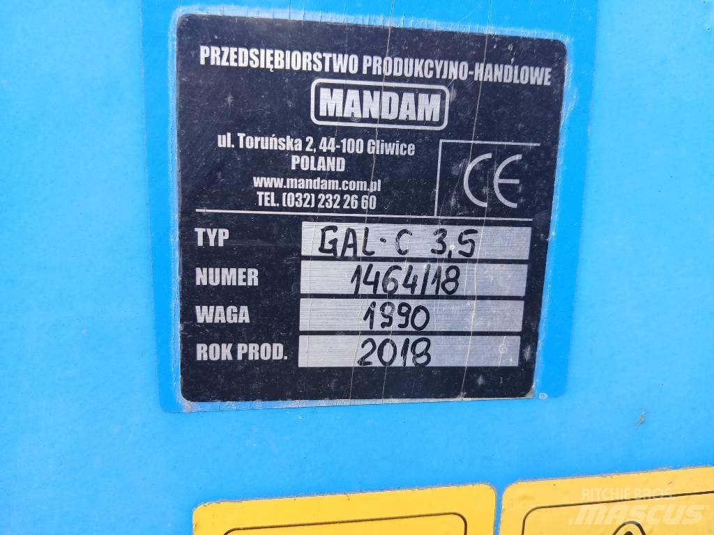 Mandam GAL C 3,5 Tanierové brány