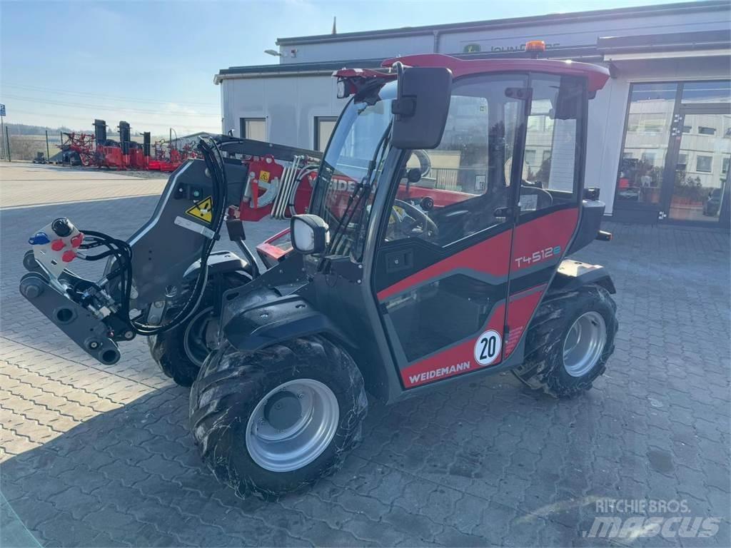 Weidemann T4512e Teleskopické nakladače pre poľnohospodárstvo