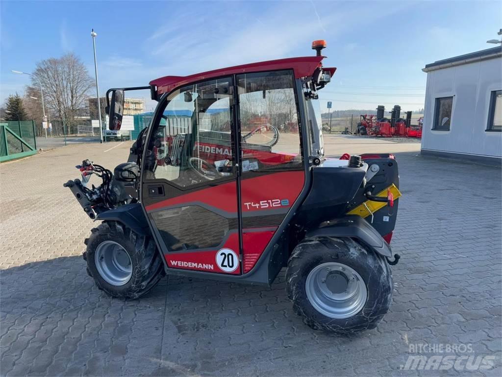 Weidemann T4512e Teleskopické nakladače pre poľnohospodárstvo