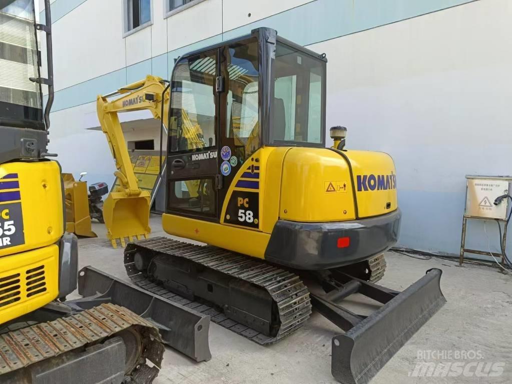 Komatsu pc58 Mini rýpadlá < 7t