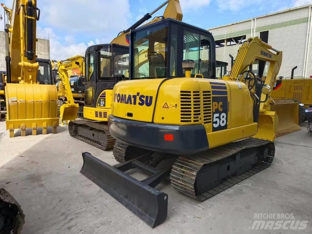 Komatsu pc58 Mini rýpadlá < 7t