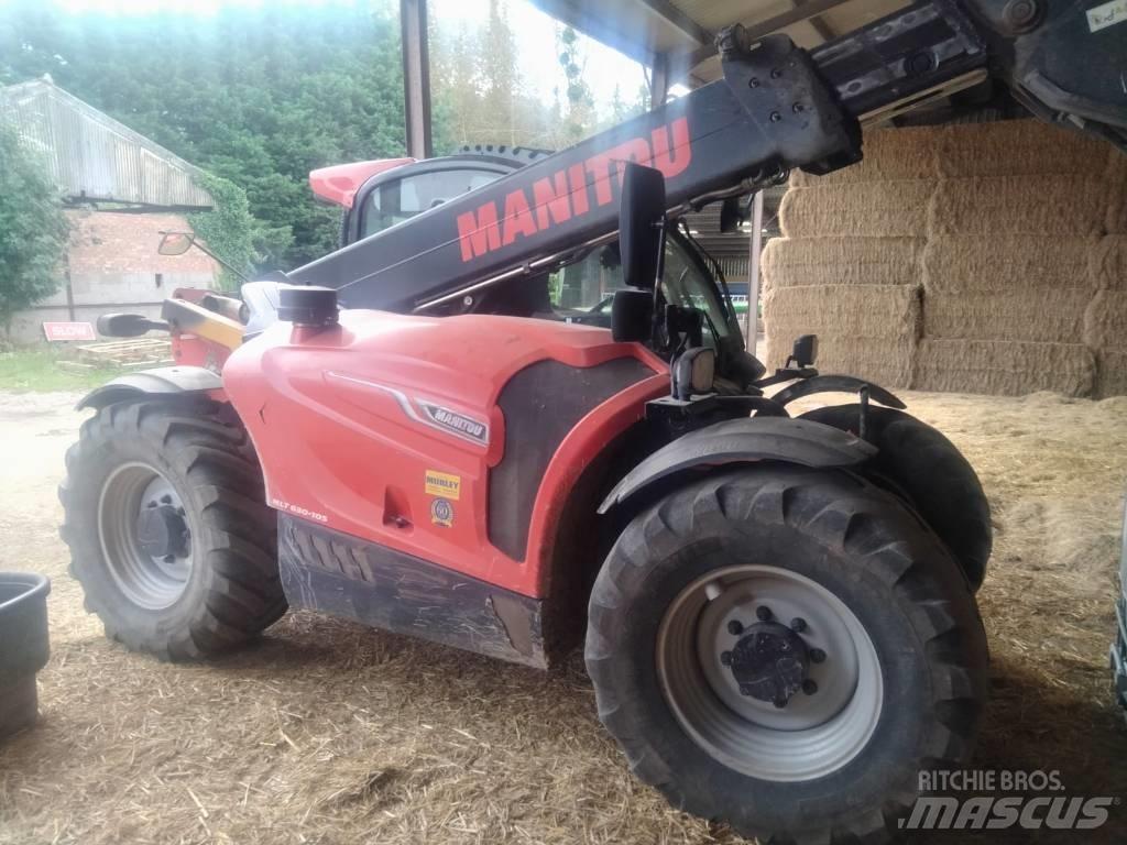 Manitou MLT 630-105 Teleskopické nakladače pre poľnohospodárstvo