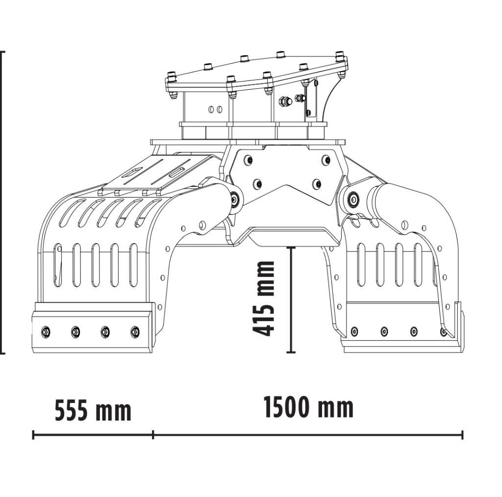 MB Crusher MB-G500 Ďalšie komponenty