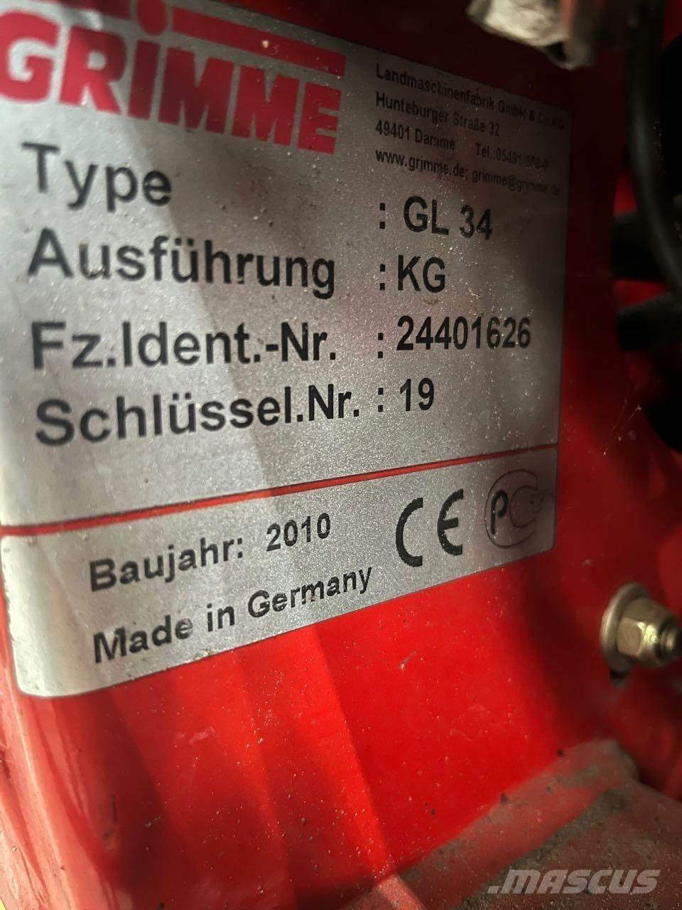 Grimme GL 34 K Sádzacie stroje na zemiaky