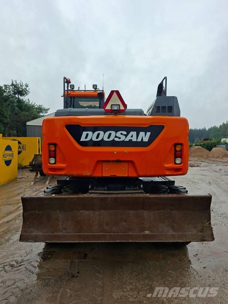 Doosan DX 170 W Kolesové rýpadlá