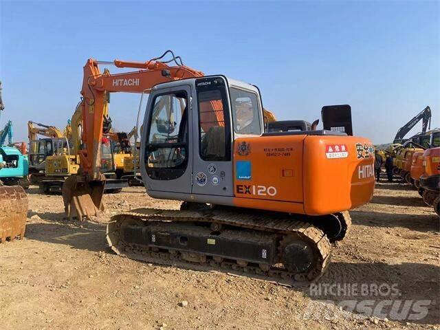 Hitachi EX 120 Pásové rýpadlá