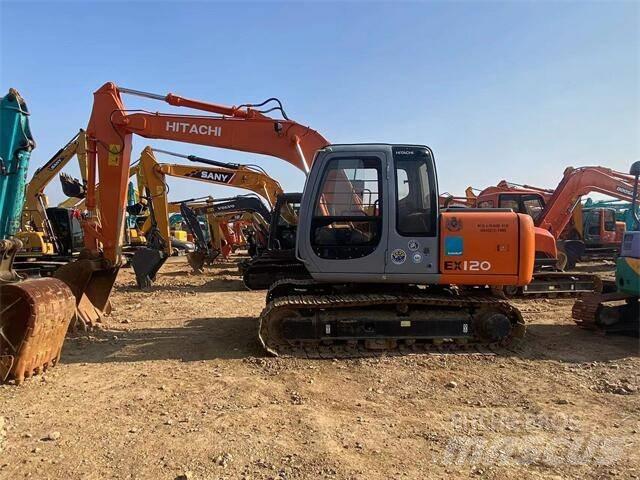 Hitachi EX 120 Pásové rýpadlá