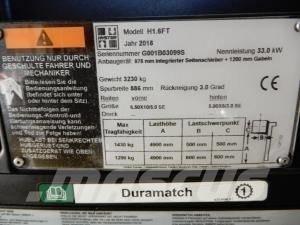 Hyster H 1.6 FT LPG vozíky