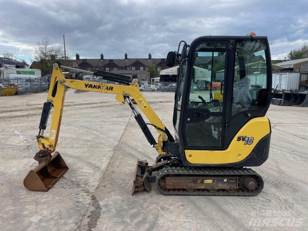 Yanmar SV 18 Mini rýpadlá < 7t