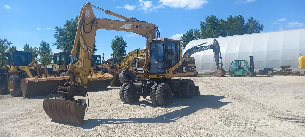 CAT M 315 Kolesové rýpadlá