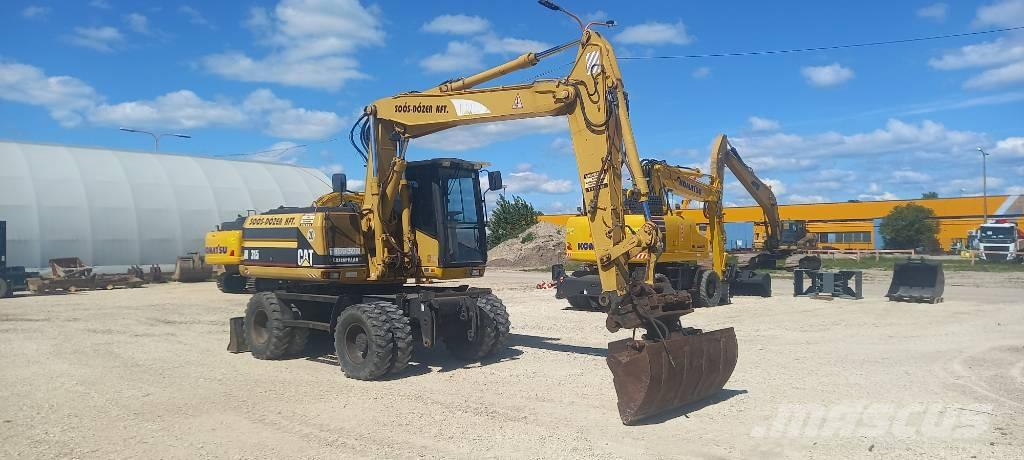 CAT M 315 Kolesové rýpadlá