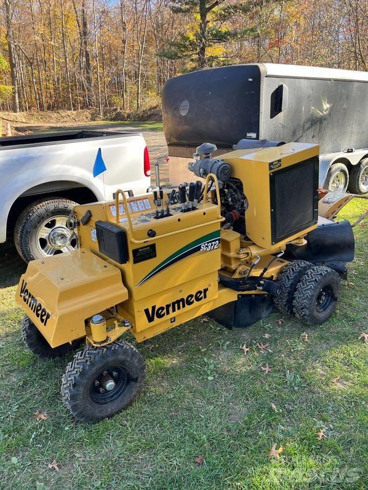 Vermeer SC372 Frézy na pne