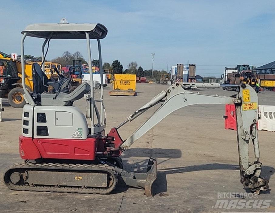 Takeuchi TB 217 R Mini rýpadlá < 7t