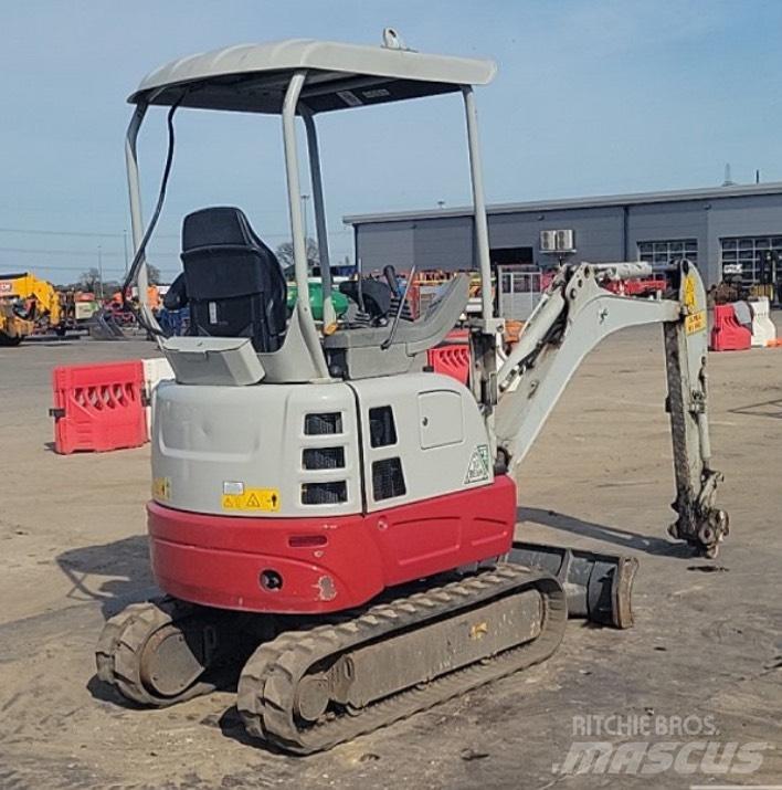 Takeuchi TB 217 R Mini rýpadlá < 7t