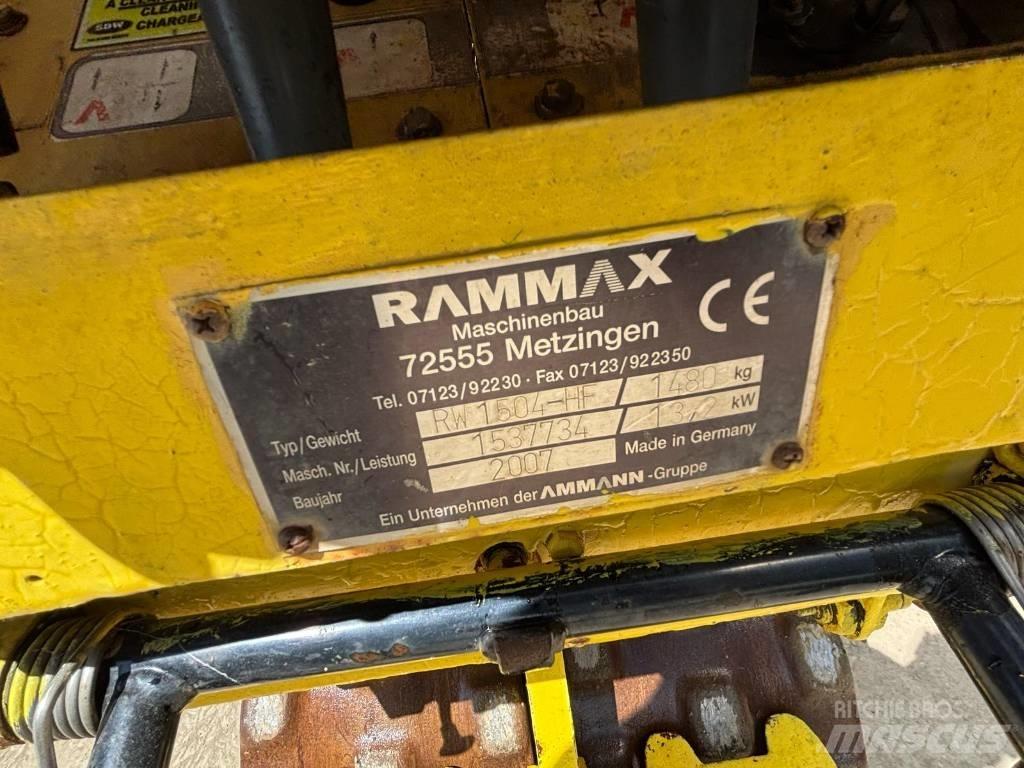 Ammann Rammax Pôdne kompaktory